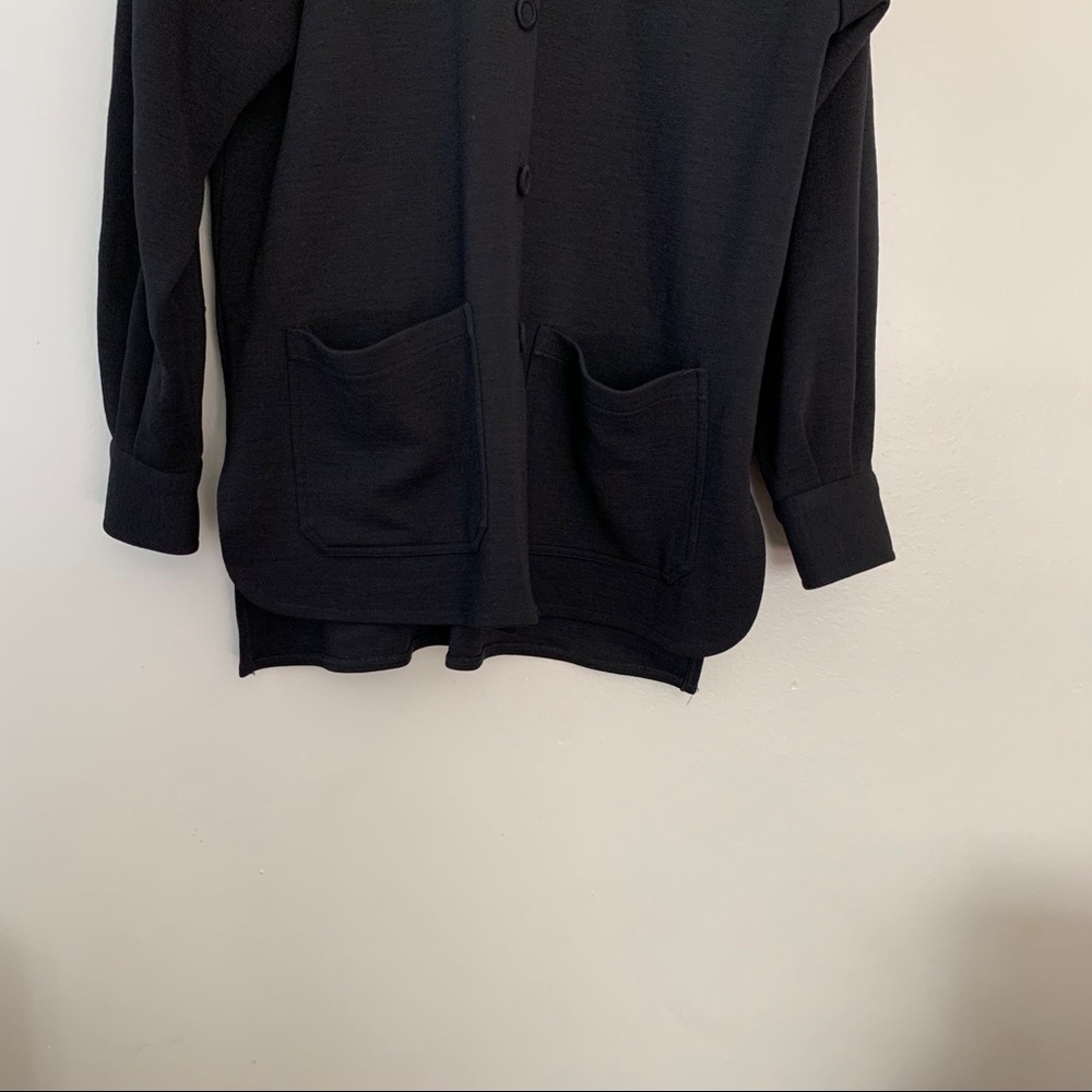 Bebe Button Wool Jacket - image 2